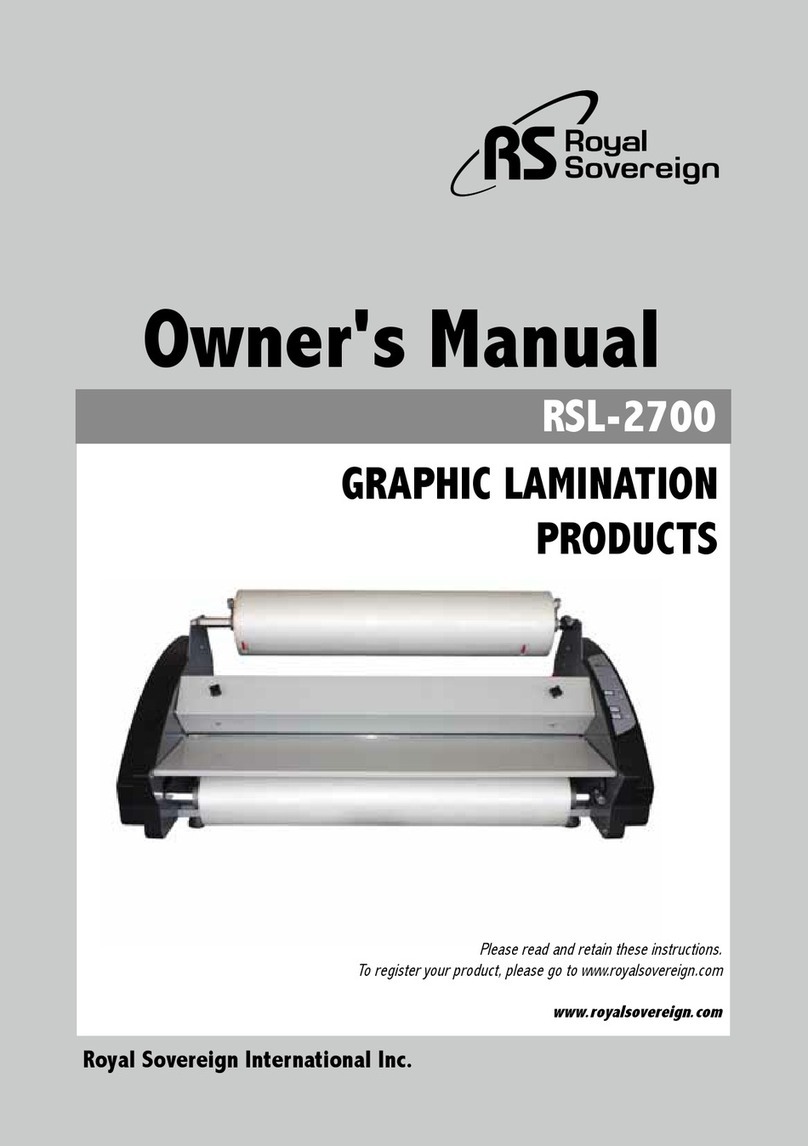 Royal Sovereign RSL-2700 owner's manual