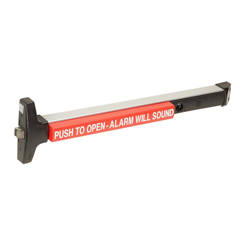 Detex VALUE SERIES V40 x EB installation instructions