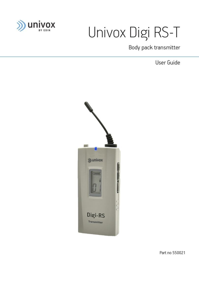 Univox Digi RS-T user guide