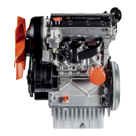Lombardini LDW 702 Parts list manual