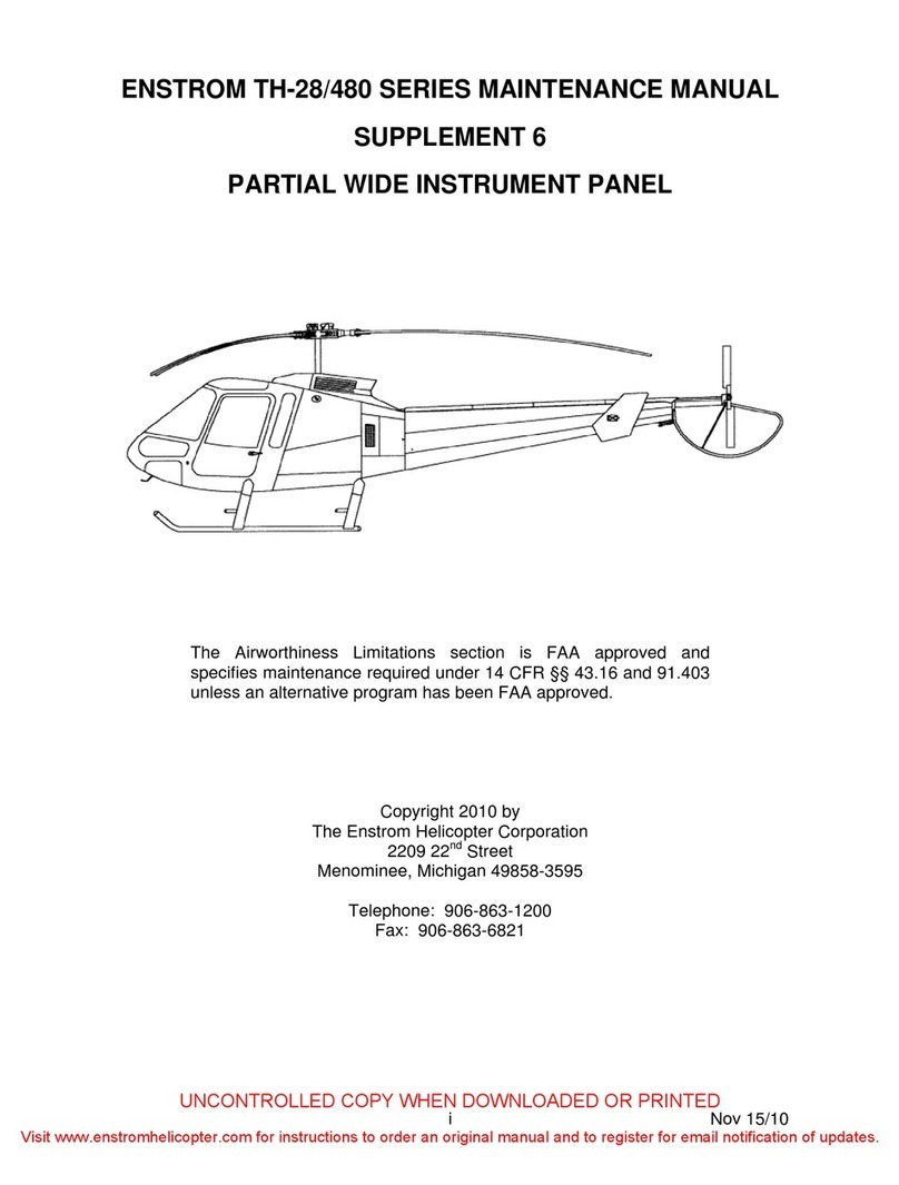 ENSTROM TH-28 Series User manual