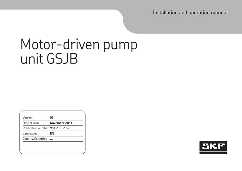 SKF GSJB User manual