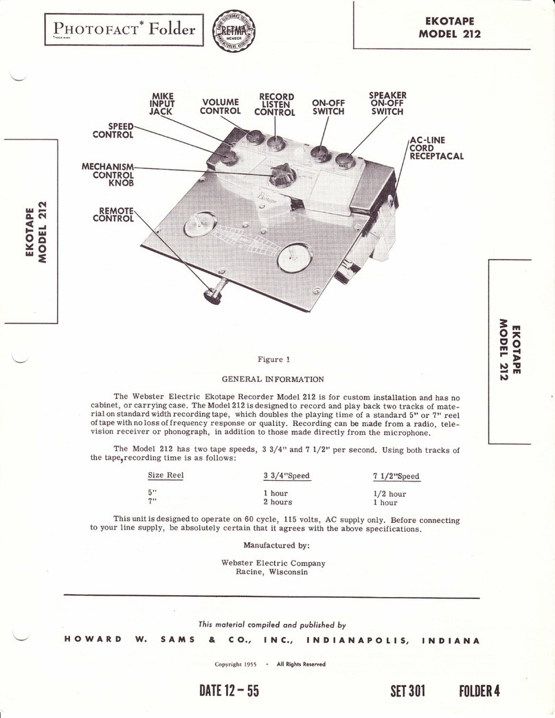Ekotape 212 manual