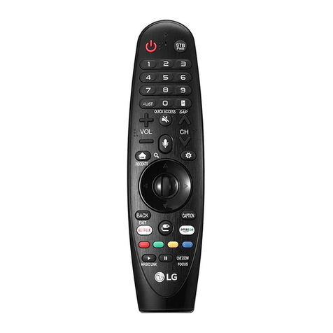 LG Magic Remote AN-MR650 User manual LG Magic Remote AN-MR650 User manual