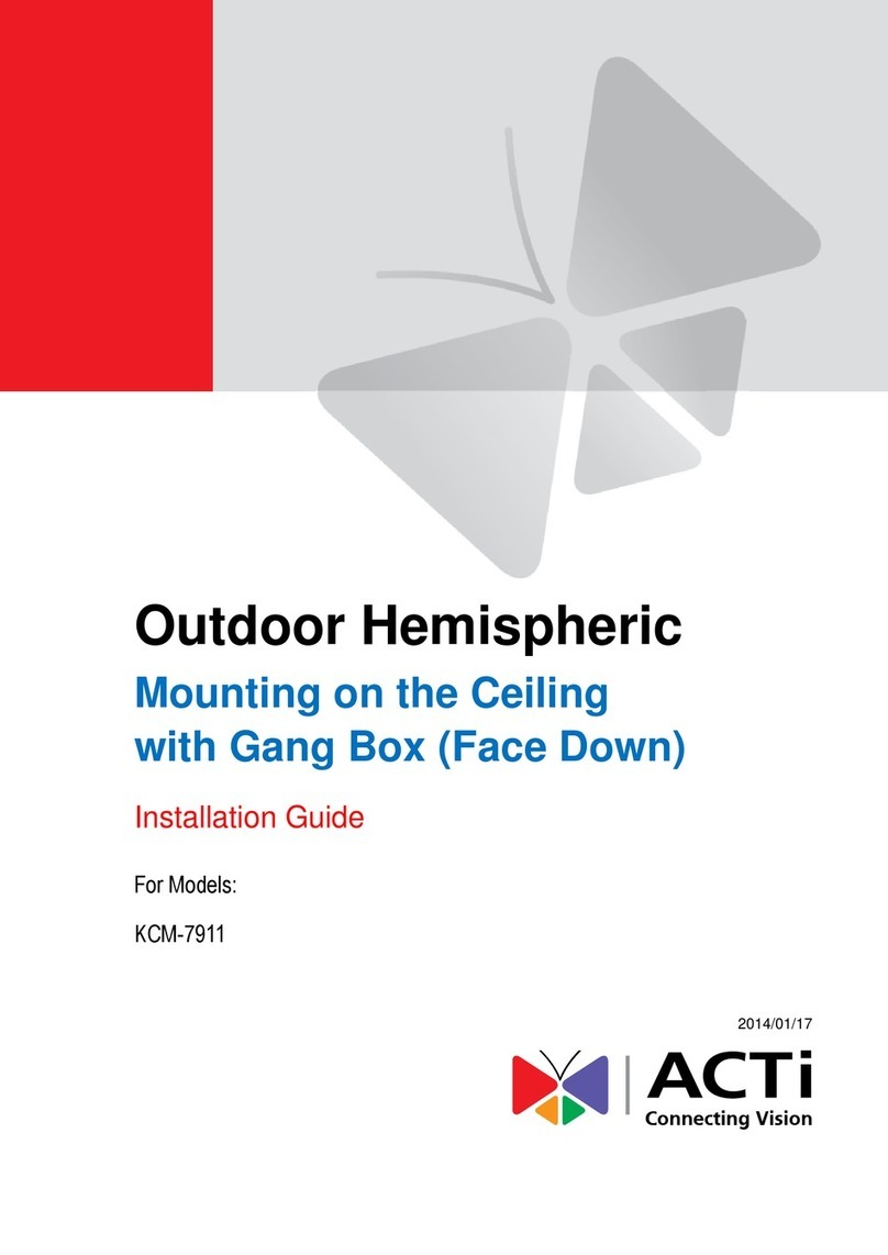 ACTi KCM-7911 installation guide