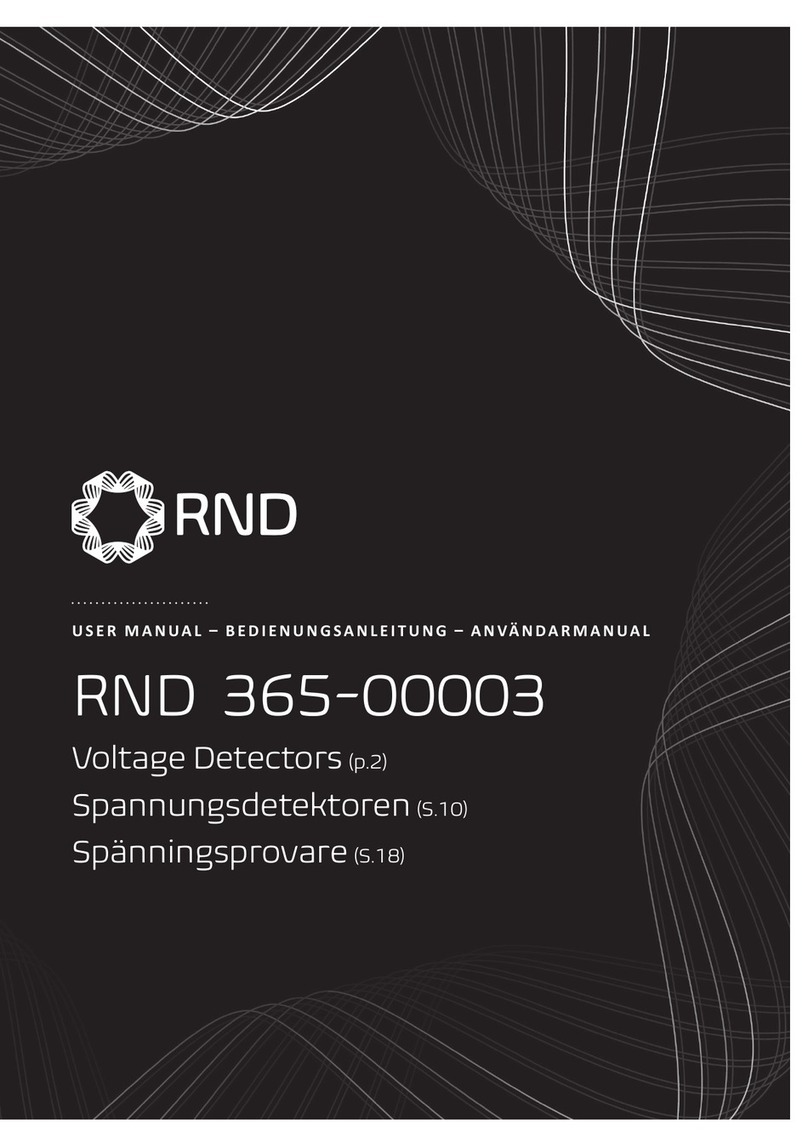 RND 365-00003 user manual