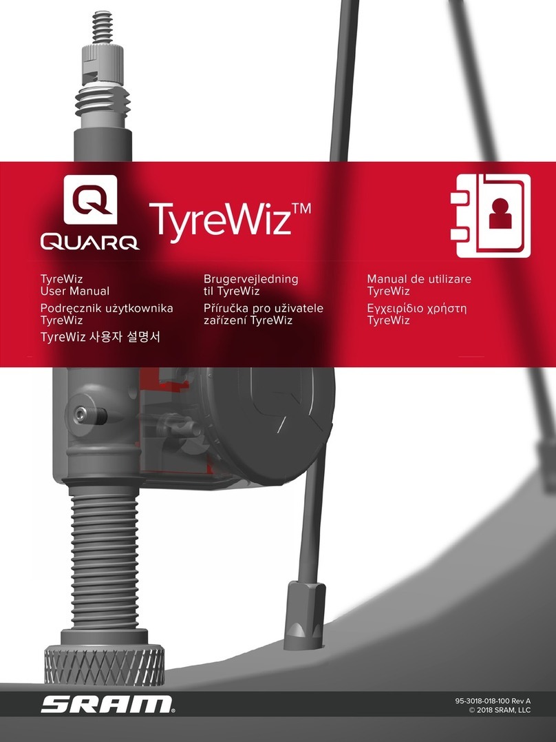 SRAM Quarq TyreWiz User manual