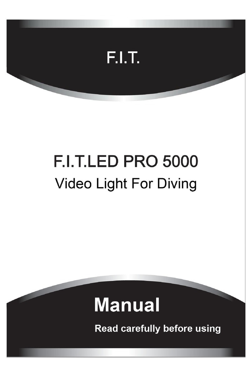 F.I.T. LED PRO 5000 manual