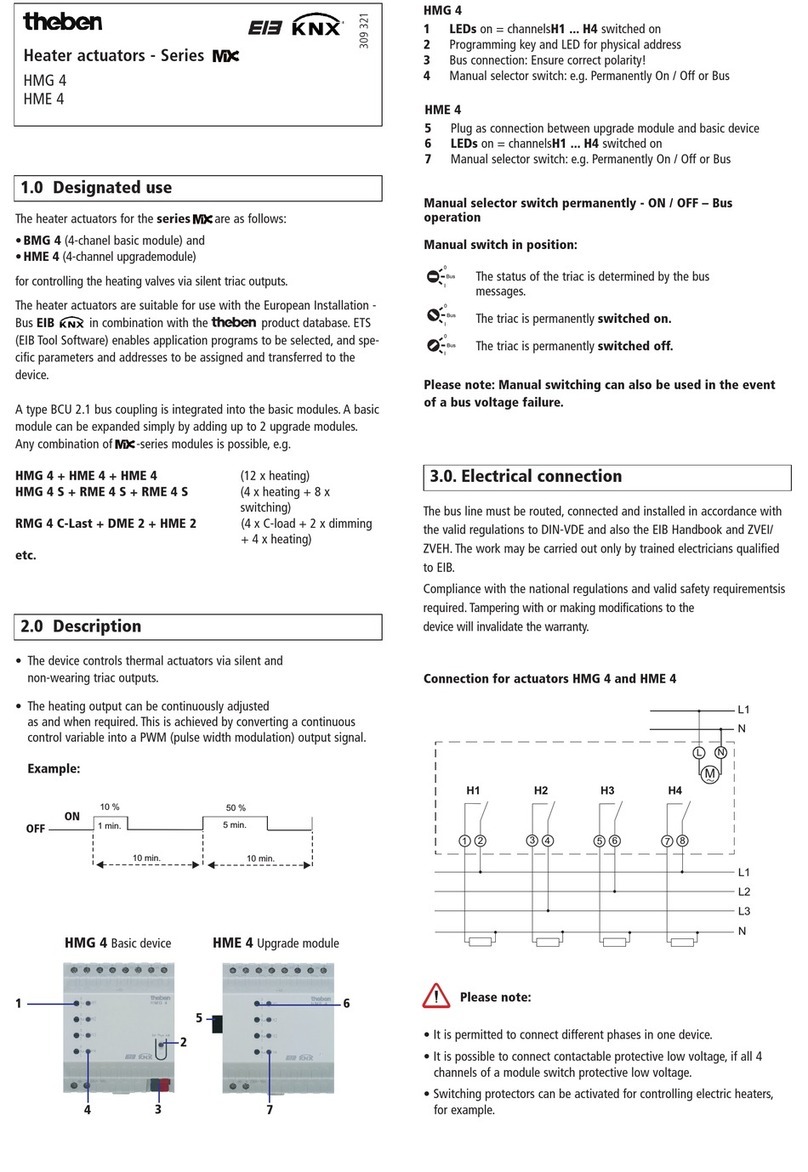 Theben Mix Series User manual Theben Mix Series User manual