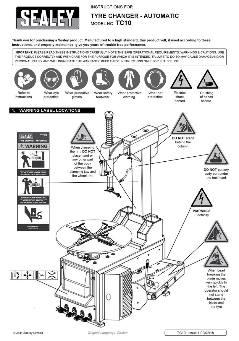Sealey TC10 User manual