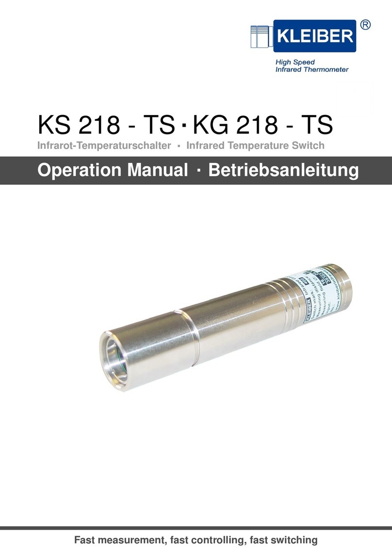 KLEIBER KS 218-TS Operation manual