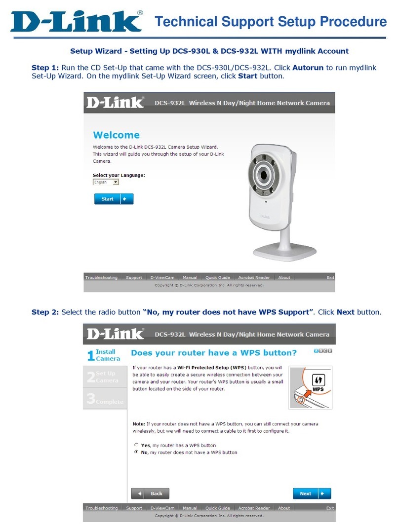 D-Link DCS-930L Manual