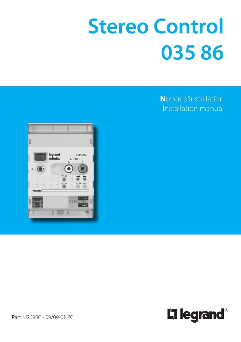 LEGRAND 035 86 installation manual