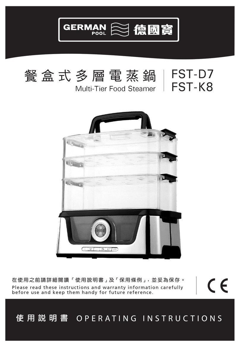 German pool FST-D7 operating instructions