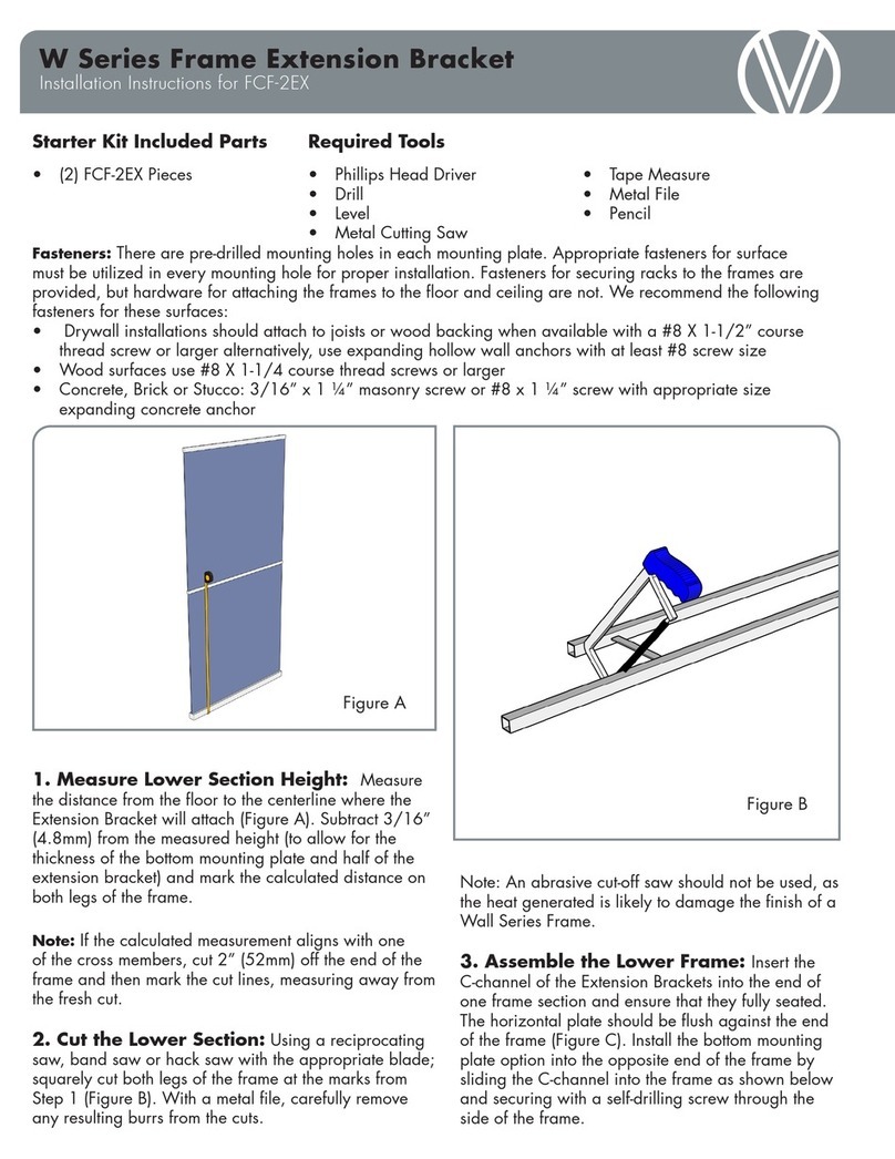 Vintage view W Series installation instructions