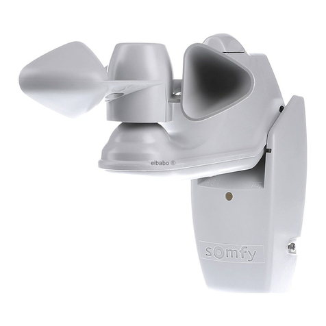 SOMFY EOLIS RECEIVER Installation and operating instructions
