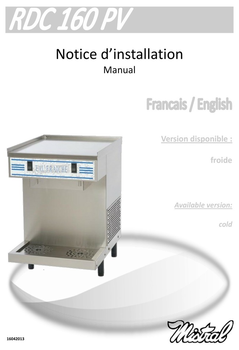 Mistral RDC 160 PV manual