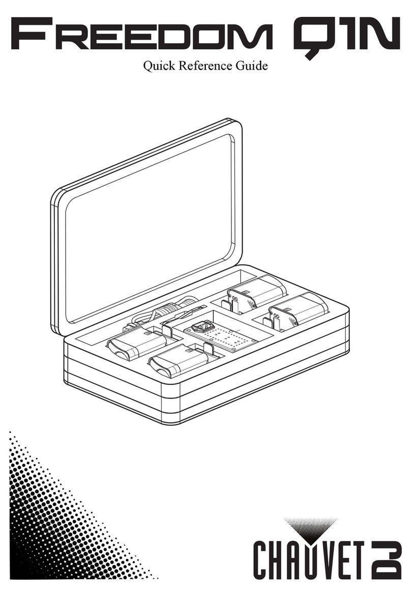 Chauvet DJ Freedom Q1N Quick reference guide
