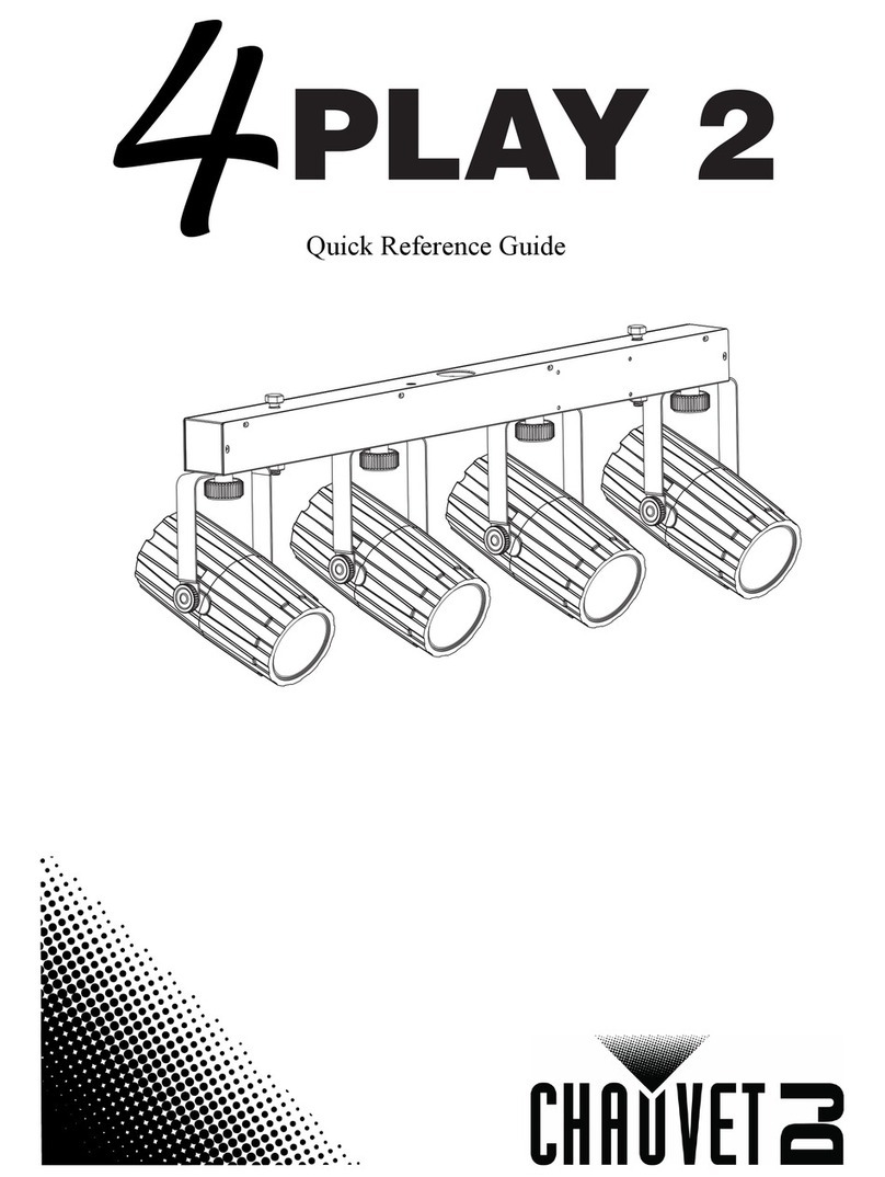 Chauvet DJ 4Play 2 Quick reference guide