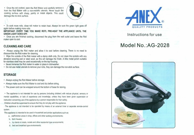 AneX AG-2028 Instructions for use