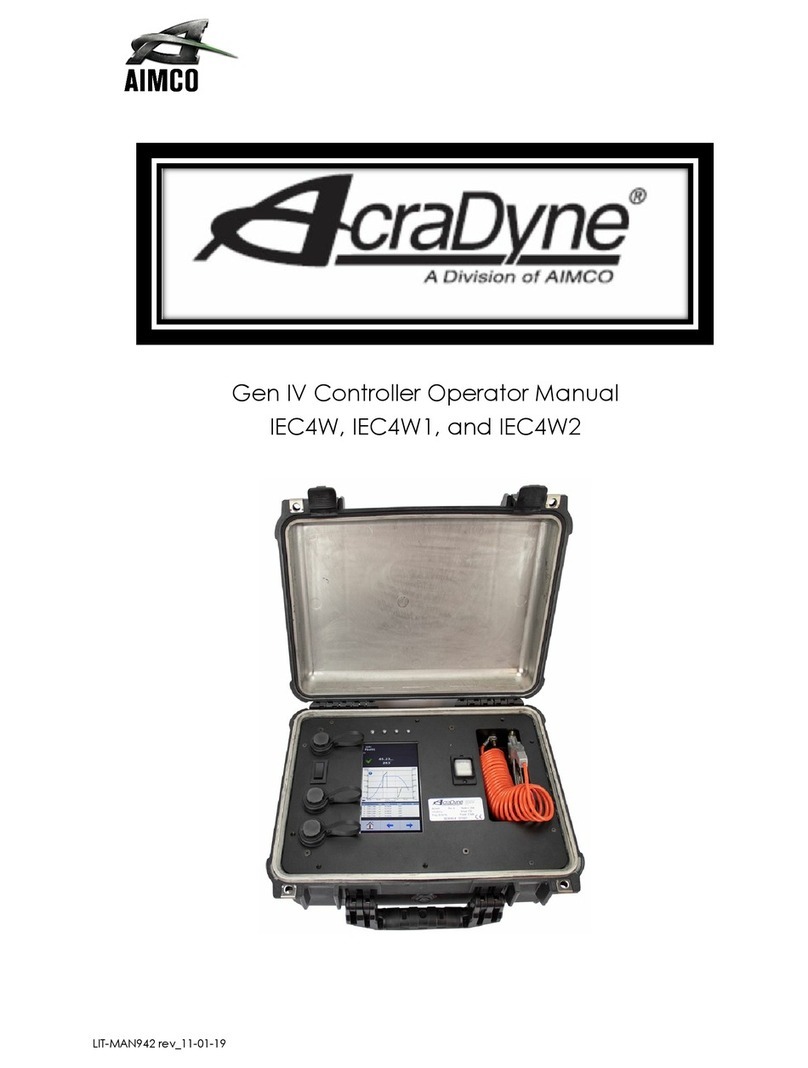 Aimco ArcaDyne IEC4W User manual