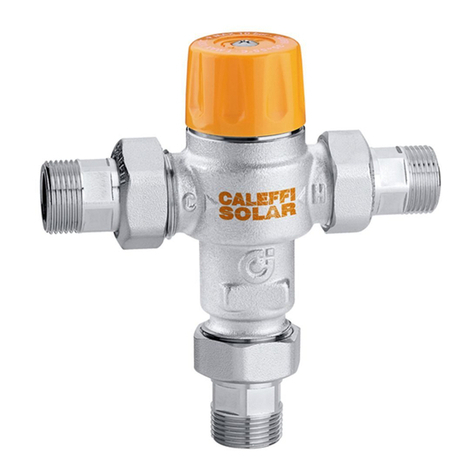 CALEFFI 2527 Series manual