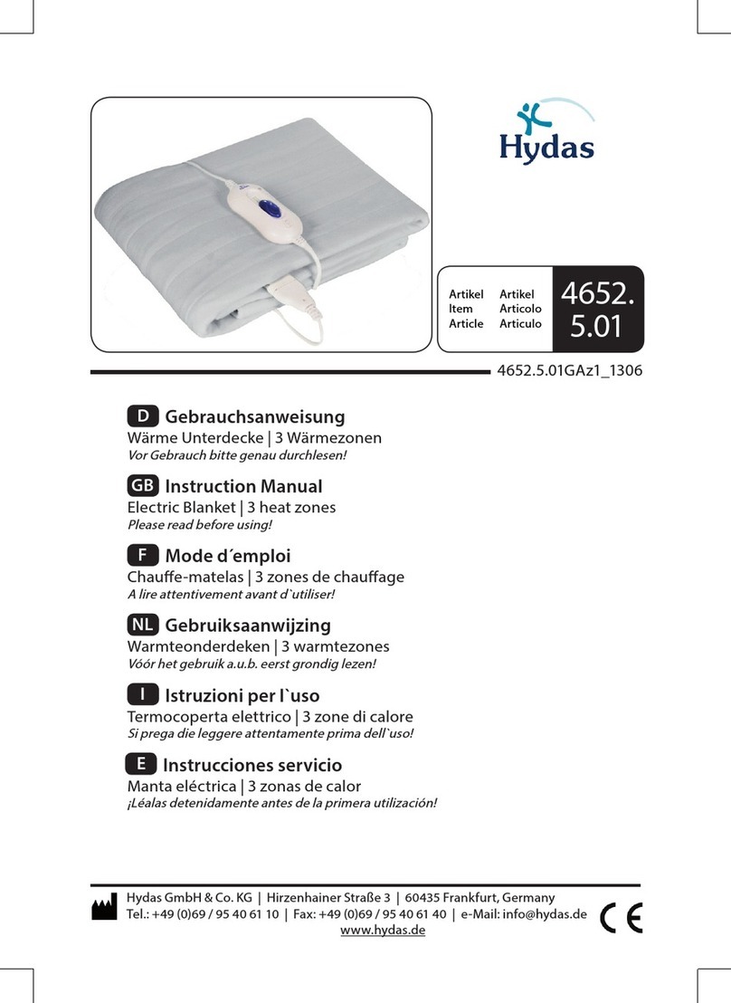 Hydas 4652.5.01 instruction manual