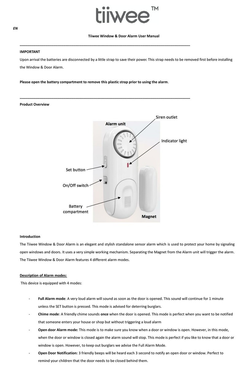 Tiiwee TWWA01 User manual