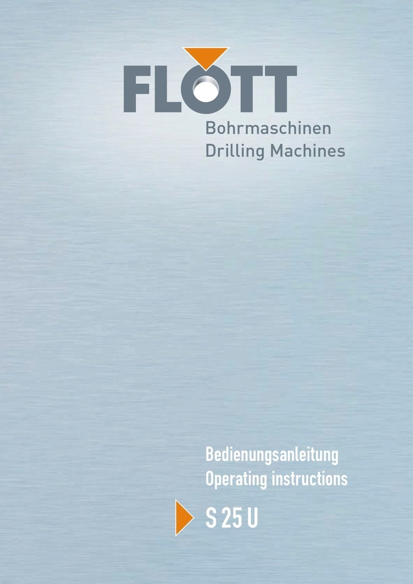 Flott S 25 U operating instructions
