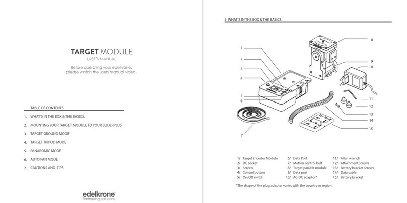 edelkrone TARGET user manual