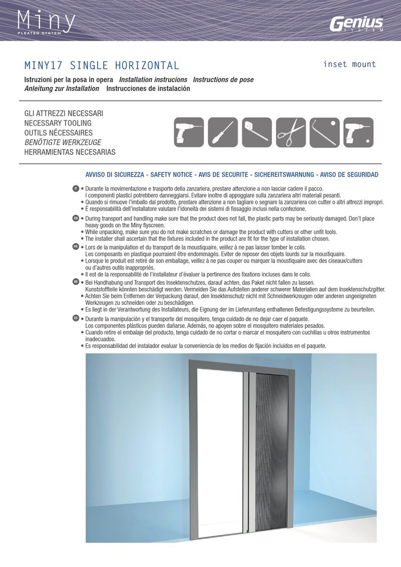 Genius MINY17 installation instructions