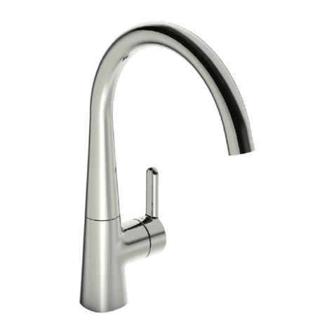 Hansa DESIGNO STYLE 5101 2283 Installation and maintenance guide
