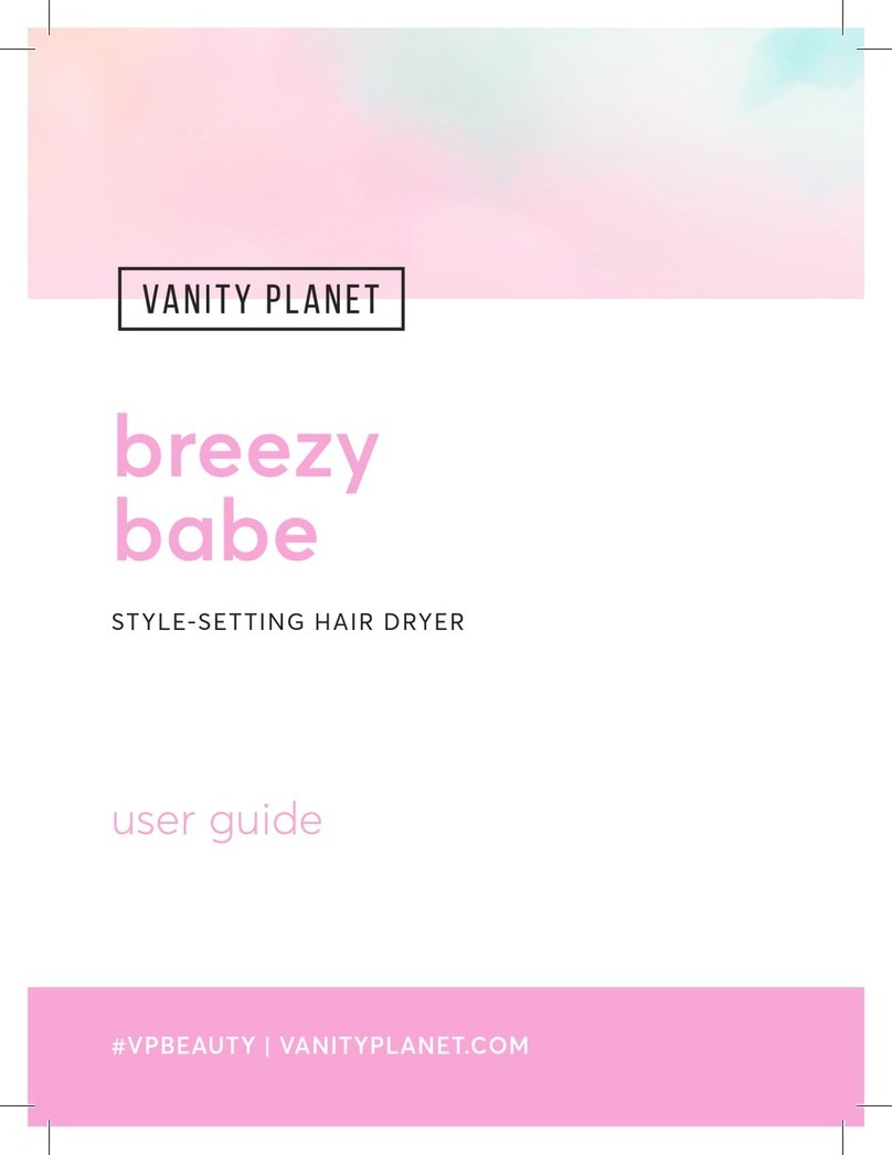 VANITY PLANET breezy babe user guide