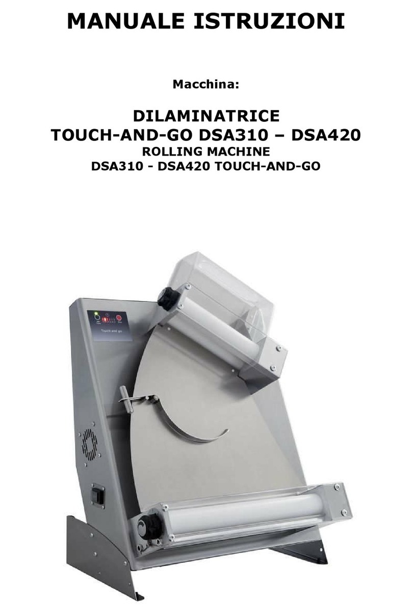 Prismafood TOUCH-AND-GO DSA310 manual