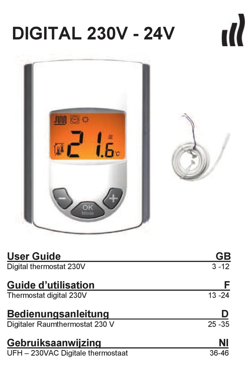 RADSON Tempco Digital 51022 user guide