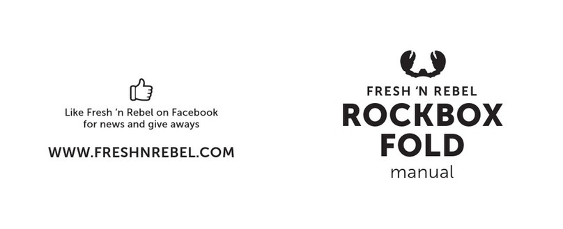Fresh 'N Rebel Rockbox Fold 1RB700 manual