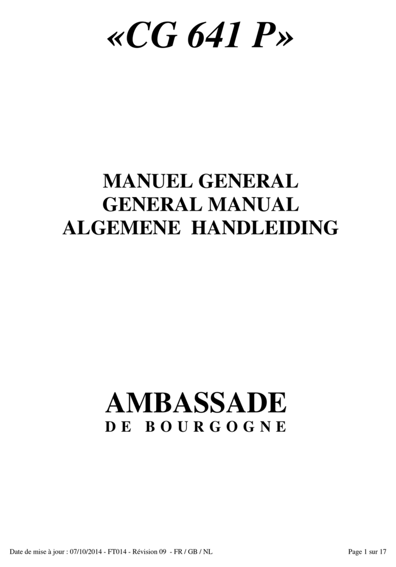 Ambassade CG 641 P Configuration guide