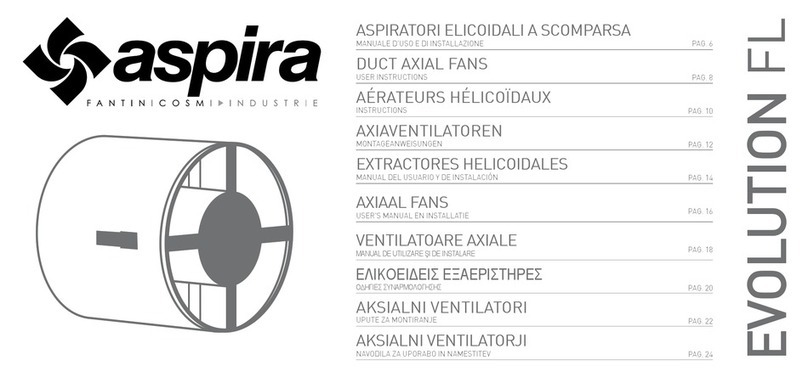 Aspira EVOLUTION FL User manual