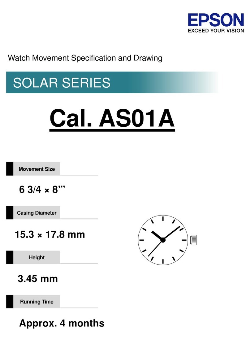 Epson As01A solar series User manual