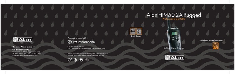 Alan HP450 2A Rugged User manual