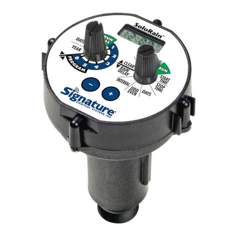 Signature Control Systems SoloRain 8014 DuraLife instructions Signature Control Systems SoloRain 8014 DuraLife instructions