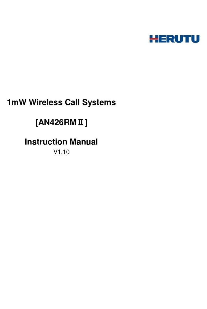 Herutu AN426RM II instruction manual