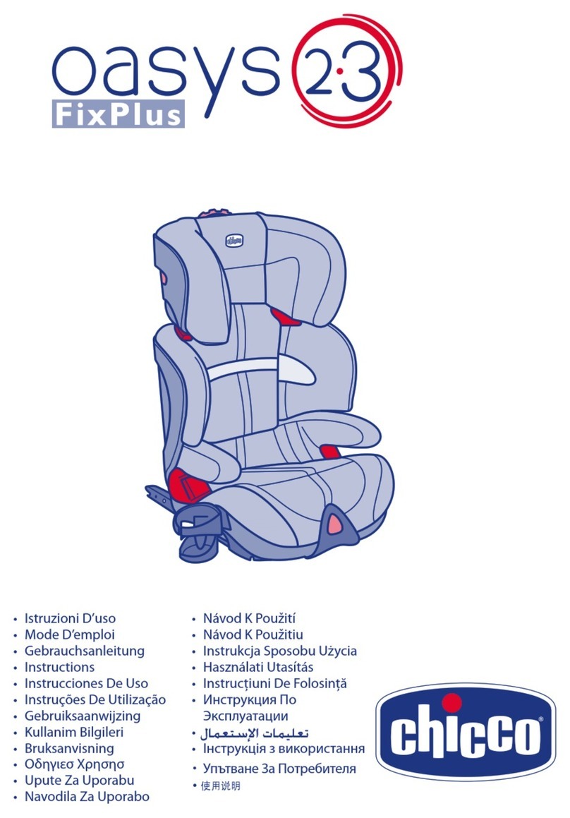 Chicco OASYS 2/3 FixPlus instructions