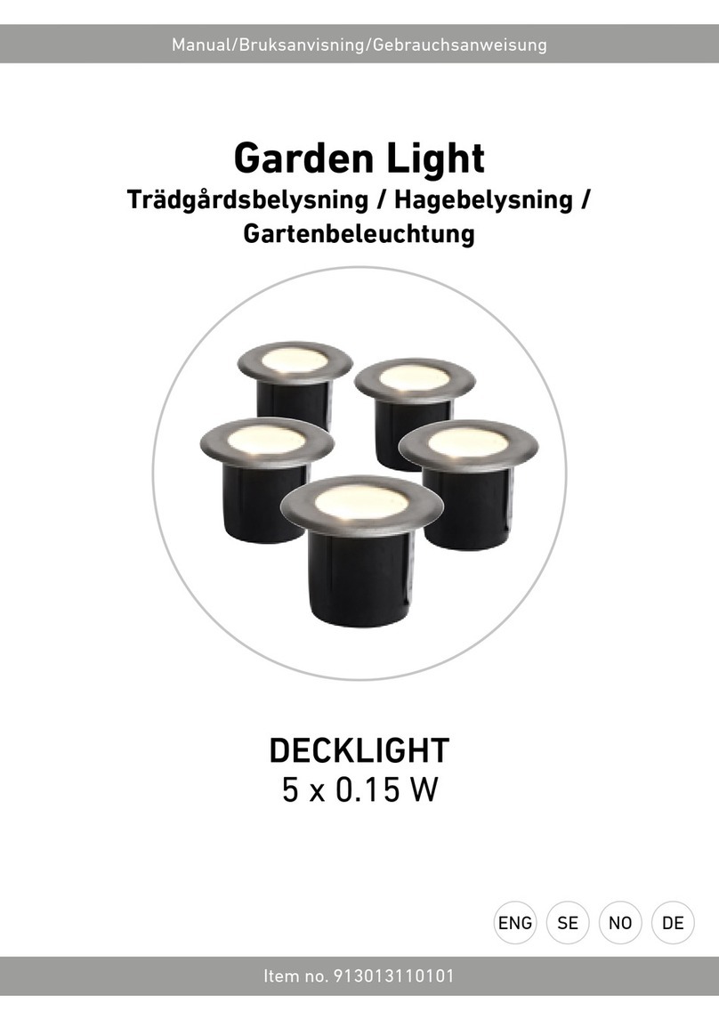 RUSTA DECKLIGHT User manual