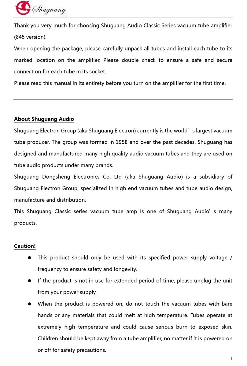 Shuguang Classic 845 Series manual