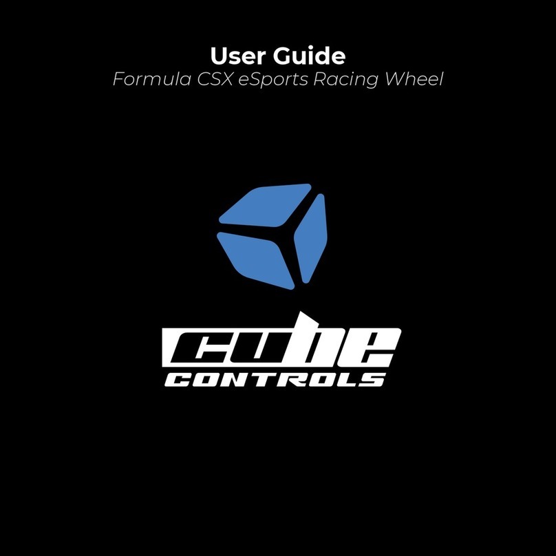 Cube Controls Formula CSX eSports user guide