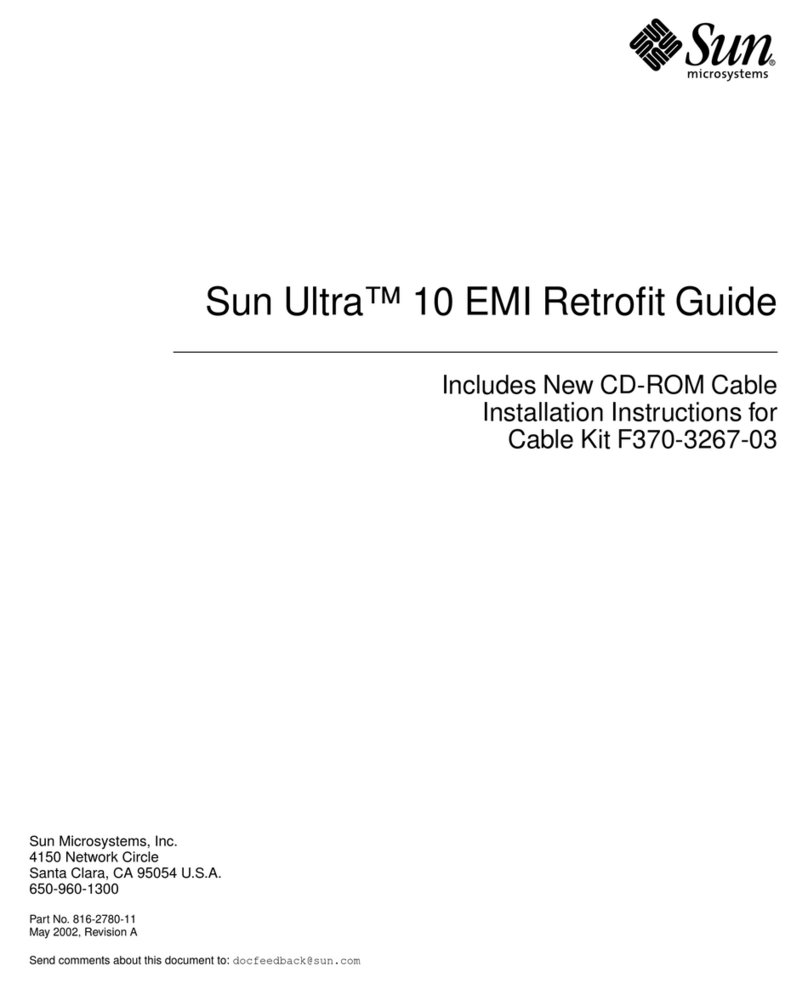 Sun Microsystems Ultra 10 EMI Retrofit Guide Sun Microsystems Ultra 10 EMI Retrofit Guide