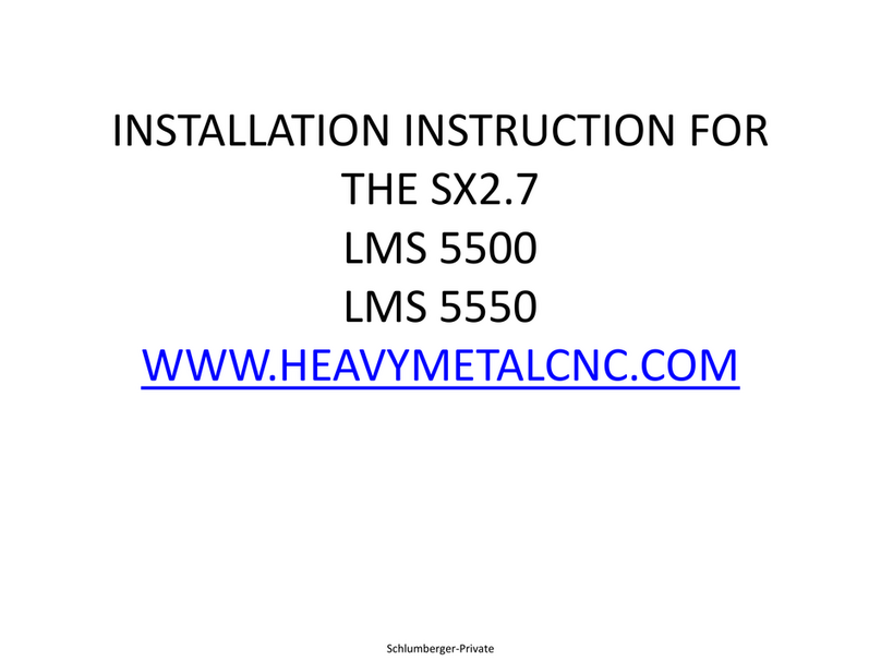 Heavy Metal CNC SX2.7 Installation instruction