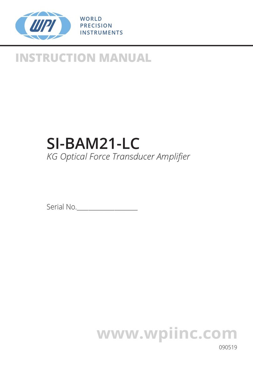 WPI SI-BAM21-LC User manual