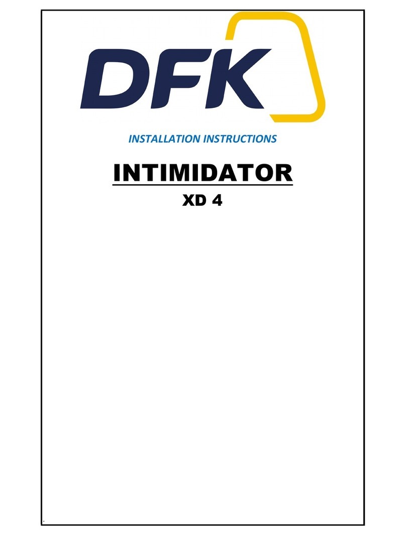 DFK INTIMIDATOR XD 4 installation instructions